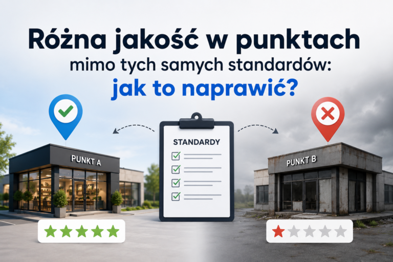 Różna jakość w punktach mimo tych samych standardów